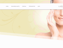 Tablet Screenshot of clinicamilito.com